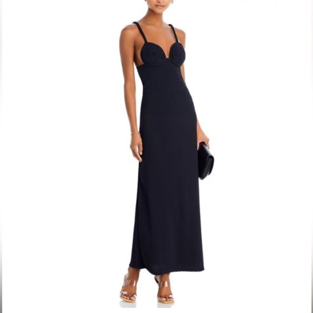 Elegant Black bahia maria dress